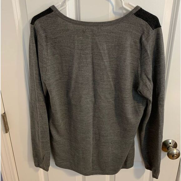 New York & Compaby large argyle sweater acrylic - Picture 2 of 3